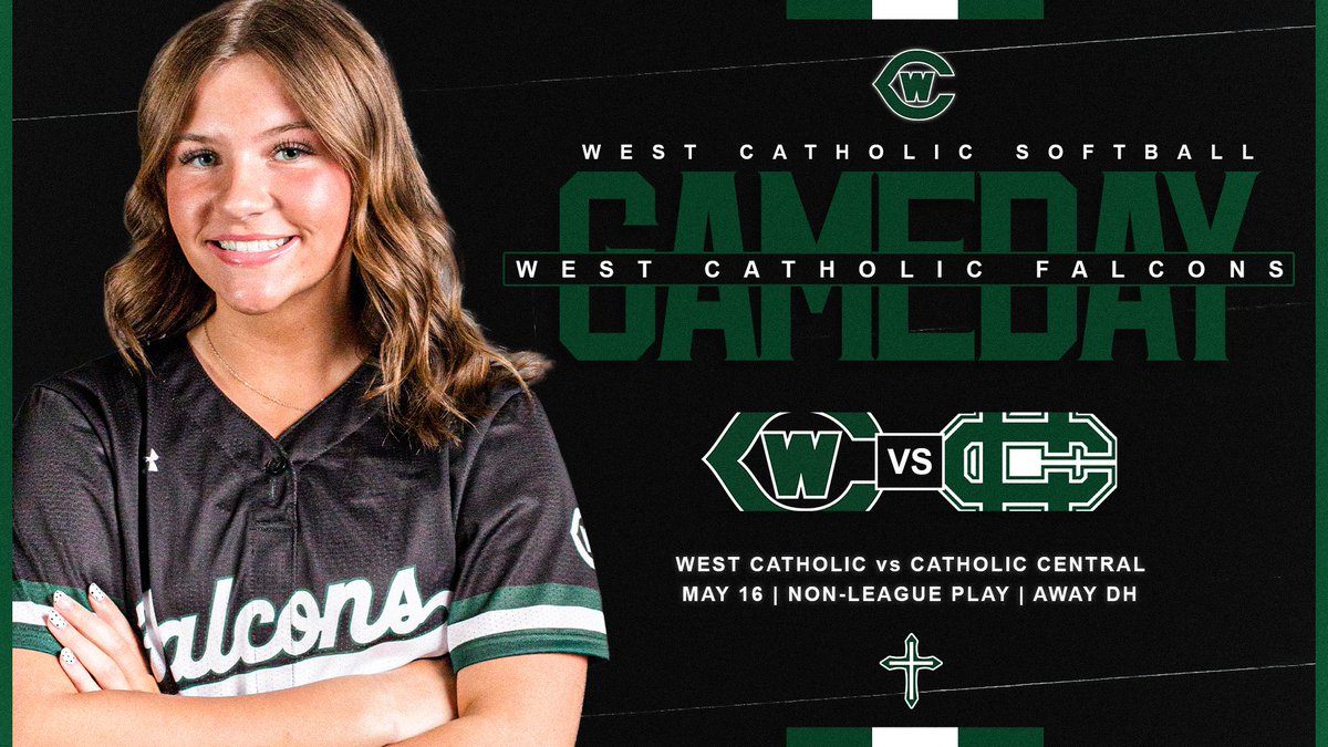 GRWCSOFTBALL's tweet photo. Gameday! 

West Catholic vs Catholic Central     
Non-League Play
Double-Header 
Varsity Game 1: 10:00am 
at The Cat 

#TogetherWeWin | #GRWCSoftball https://t.co/vhw5wDgDGB