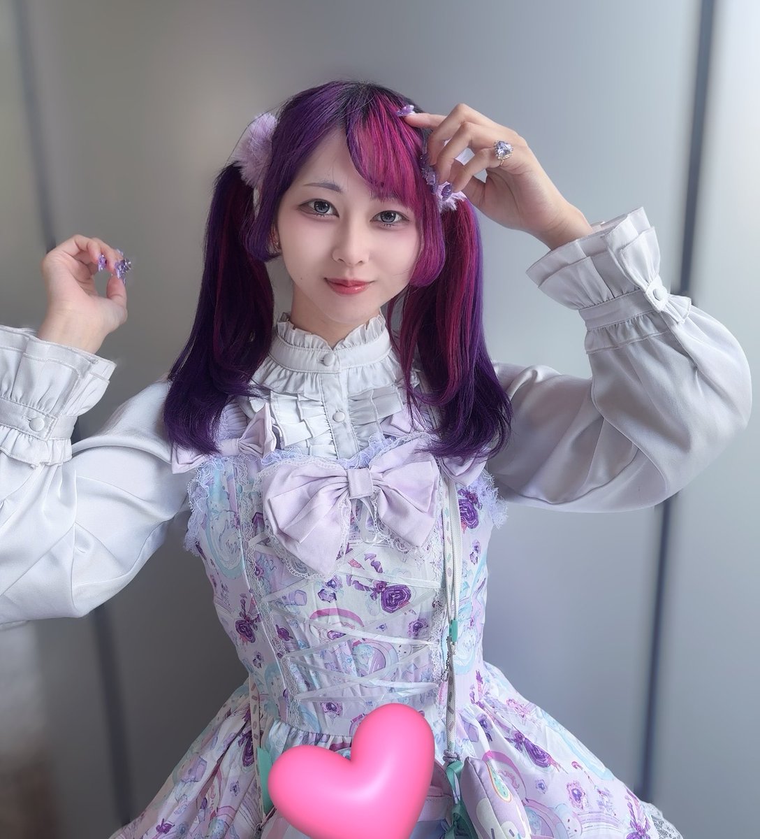 撮影会ありがとうございました🦄💜 初めての場所めっちゃ綺麗で色あっ