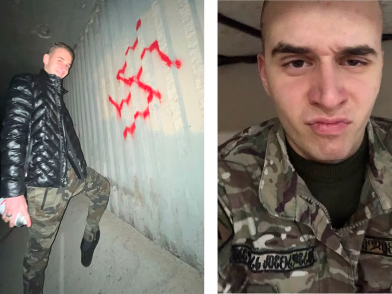 bx_on_x's tweet photo. NEW - The former leader of the Satanic Eastern European terror network Maniac Murder Cult (MKY) has been sentenced to 15 years in prison. 

Michail Chkhikvishvili aka "Butcher", a Georgian national, was extradited from Moldova and prosecuted in the US for a plot to dress up as Santa Claus and hand out ricin-laced candy to minority children in New York. 

Butcher co-authored the "Hater's Handbook", a terrorism manual that includes instructions on how to carry out mass casualty attacks such as school shootings and random stabbing attacks, all in the name of misanthropy and Satanism.

He was connected to key members of the the Satanic accelerationist cult Order of Nine Angles, creating his own twisted version of the group and infiltrating 764/Com spaces in an attempt to recruit youth to commit acts of terror against the West. 

Butcher was the successor of Yegor Krasnov, the creator of MKY who has been imprisoned in Ukraine for the past several years on terrorism offenses. 

At his sentencing, he told the judge, “I’m very ashamed authoring Haters Handbook, hoping one day it will disappear, I wish I never wrote it." 

Several high-profile mass casualty attacks, including the recent US school shootings committed by Solomon Henderson and Natalie Rupnow, were inspired by MKY's Hater's Handbook. 

Butcher was a sick POS who also admined child exploitation channels on Telegram. He should have gotten more than 15 years, but this is still a W for the DOJ.