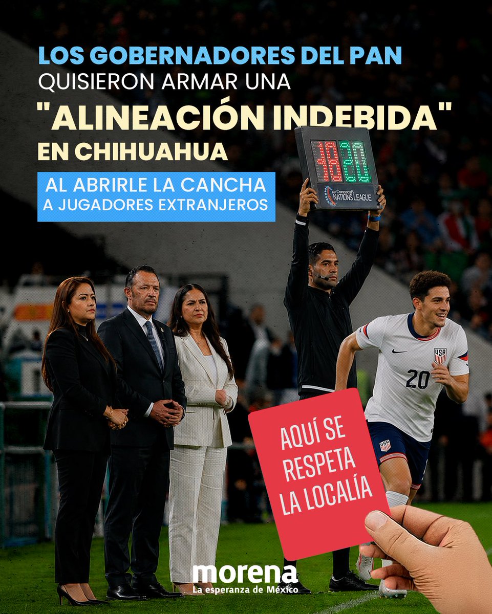 Morena tweet media