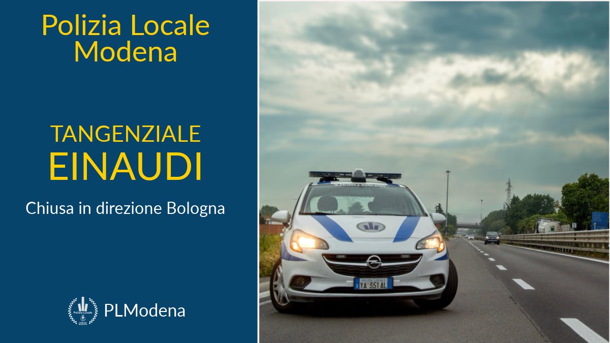 Polizia Locale Modena tweet media