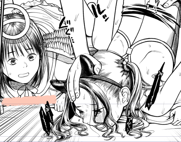 恐らく明日にfantiaに投稿します!線画楽しい 