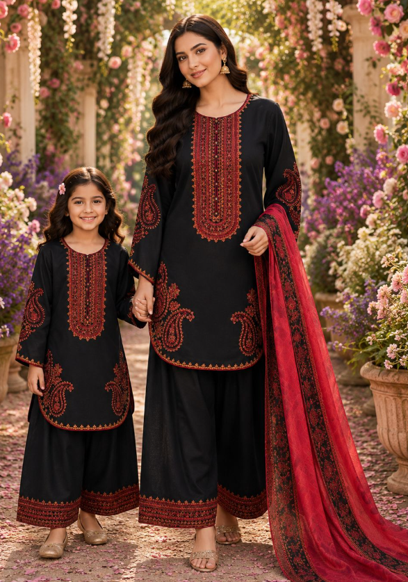 MahhamC's tweet photo. 💕 Match Your Little Princess in Style 💕

Celebrate every special moment with elegant Mother Daughter Matching Pakistani Dresses from Mahham Collection
Shop now
https://t.co/iPeqr9pDxd

 #PakistaniDresses #MotherDaughterOutfits #EidOutfits #PakistaniSuitsUK #AsianFashion https://t.co/G84tJKlC24
