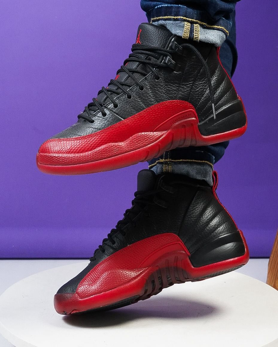 insanesneaker's tweet photo. Air Jordan 12 ‘Flu Game’ (2025) 🔴 https://t.co/szWiHLK2Ni