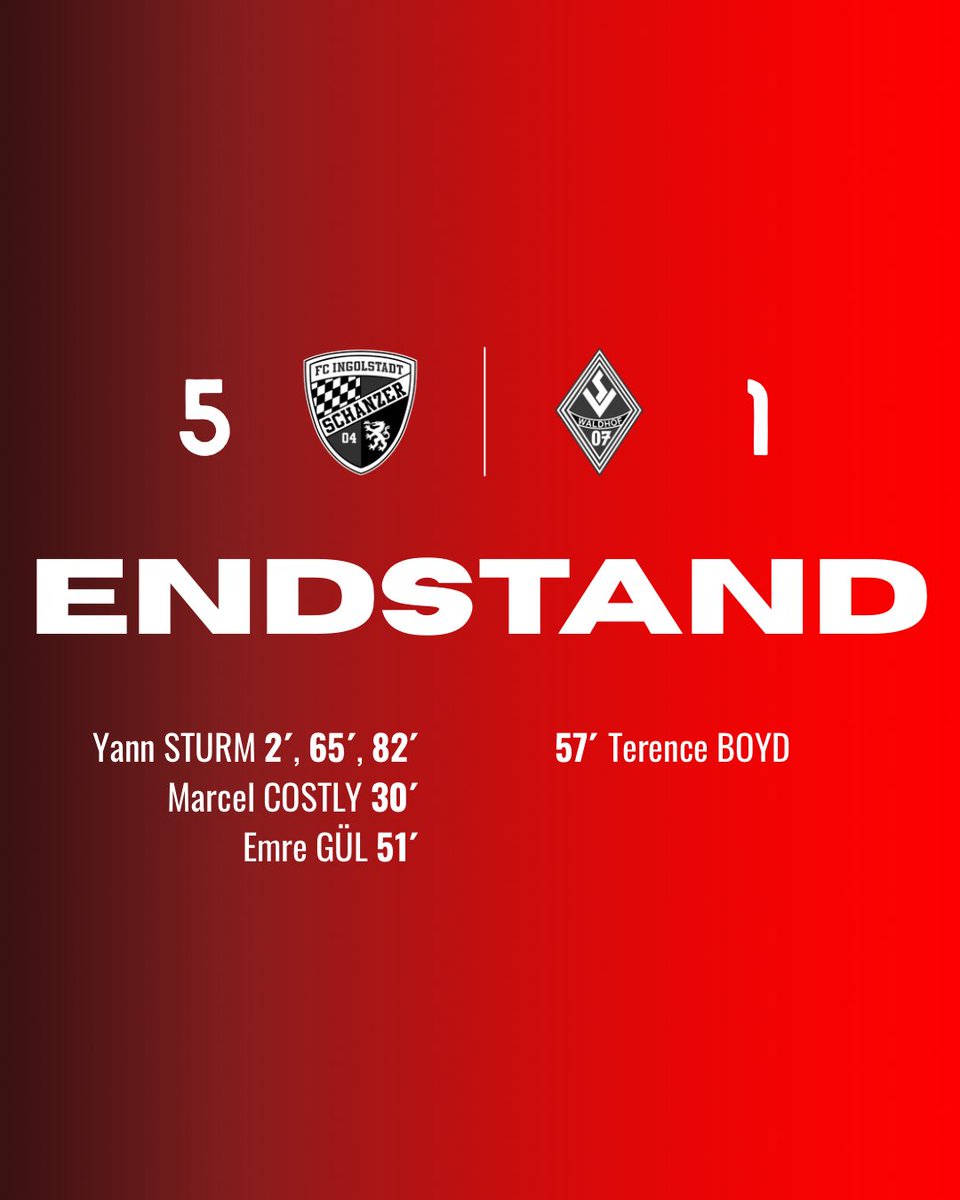 schanzerFR's tweet photo. 𝗜𝗻𝗴𝗼𝗹𝘀𝘁𝗮𝗱𝘁 𝗰𝗹𝗼̂𝘁 𝘀𝗮 𝘀𝗮𝗶𝘀𝗼𝗻 𝗲𝗻 𝗯𝗲𝗮𝘂𝘁𝗲́

Avec un Yann Sturm qui remercie les supporters comme il se doit avant son départ, la Maison Noire et Rouge termine à la 12ème place de cette 3.Liga 25/26.

À la saison prochaine Schanzer !

#FCISVW https://t.co/LYb2r5zapH