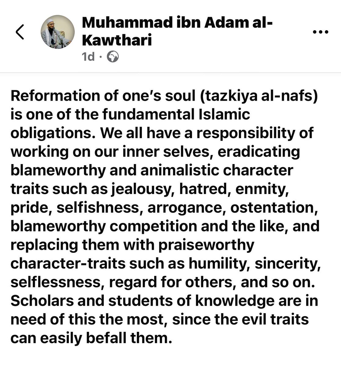 Muhammad ibn Adam al-Kawthari tweet media