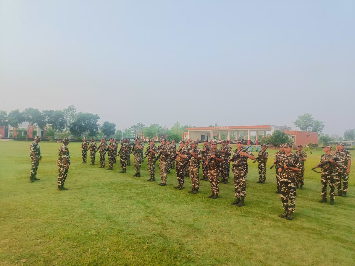 62BnSSB_INDIA's tweet photo. दिनांक 10.04.2026 को 62वीं वाहिनी सशस्त्र सीमा बल, भिनगा में निर्धारित कार्यक्रमानुसार BPT (Battle Physical Training) का सफल आयोजन किया गया। 
@SSB_INDIA 
@SSBFTRLUCKNOW 
@SectorSsb https://t.co/XI0qJN3T5k