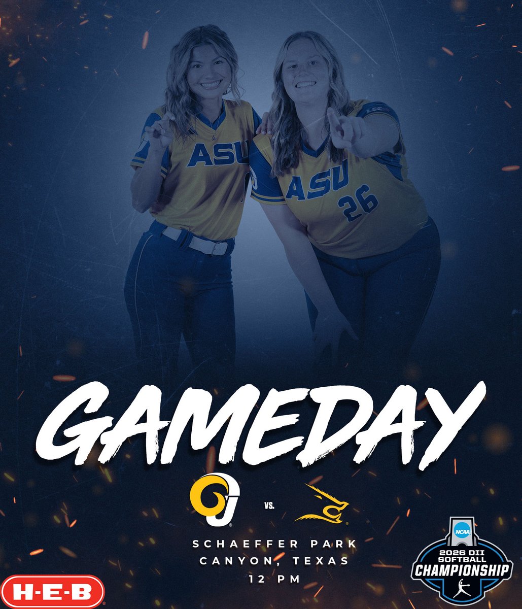 angeloathletics's tweet photo. Back at it 😎

🆚: (6) Texas A&amp;M-Kingsville
📍: Canyon, Texas
🏟️: Schaeffer Park
🕛: 12 p.m.
📺: https://t.co/LN8SqMr1Ms
📊: https://t.co/LN8SqMr1Ms
📻: https://t.co/0ibfzIOTfM

#RamEm https://t.co/ZXrP3oyfba