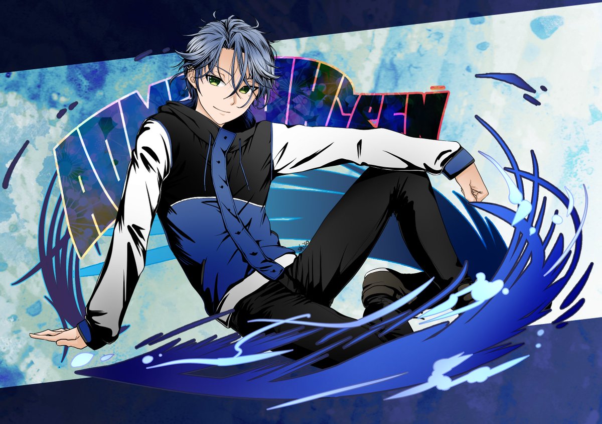 藍水ひれん🦔💧 tweet media