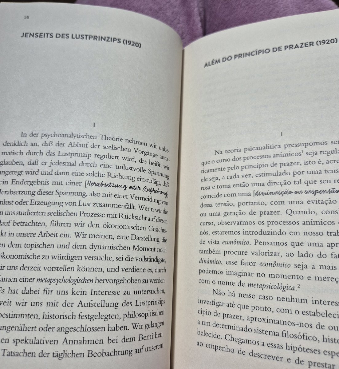 bomcompanhe's tweet photo. Em Alemão deve ser mais fácil de entender...🫠
#Freud #Psicanálise https://t.co/GhRYZ1lXLj