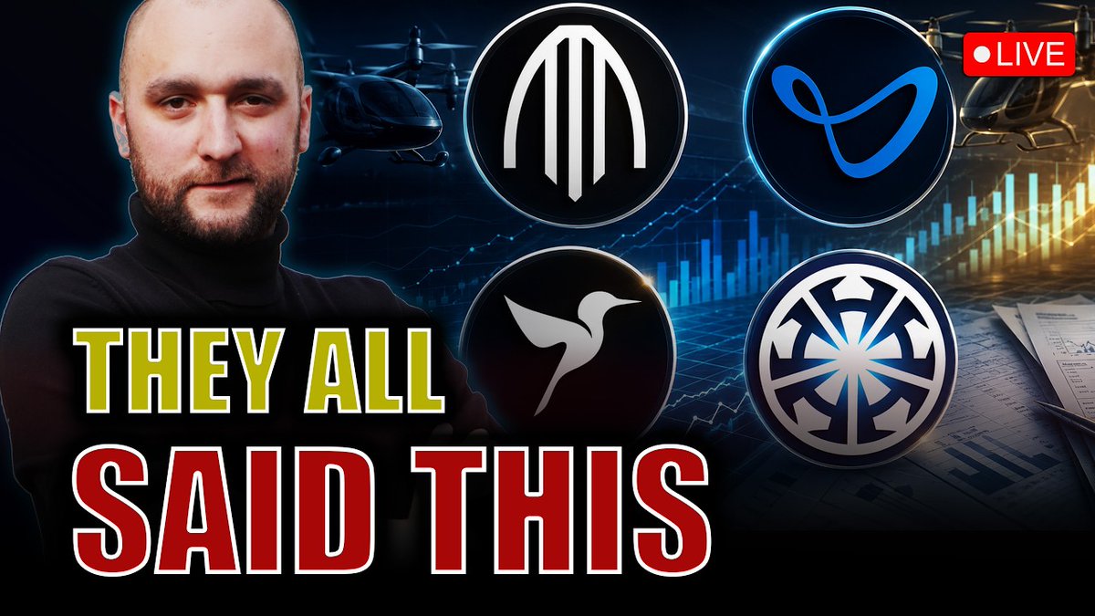 MartynInvestor's tweet photo. $JOBY
$EVTL
#ACHR
The eVTOL Industry Just Sent Investors a Clear Message
YOU MUST SEE THIS!
LIVE Now on YouTube
https://t.co/qnUgpv1phV
#JOBY #ACHR #EVTL #MartynLucasINVESTOR
@eVTOLHUB @sensei_live_ https://t.co/2uQVzGMVqy