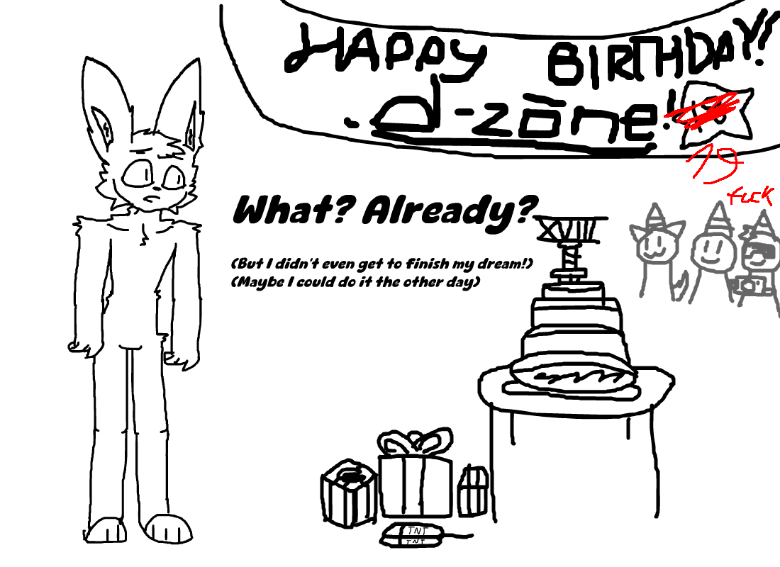 dzinput_dll's tweet photo. ok apparently it's my bday now
reusing an old drawing i made ages ago for this occassion

feeling a bit better now, since i did get some rather nice thing during this spectacular day
should be able to show it soon :) https://t.co/Np63oJQrOP