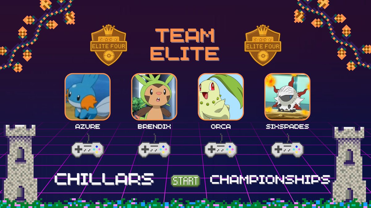 CHChampionship's tweet photo. Strong Team. Weak Team. That is only the selfish perception of people. Truly skilled players should try to win with the team they love best.
Announcing Team Elite!

@AzureRazor 
@Brendix31_ 
@MrOrcaDood 
@sixspadess 

Watch their road to victory on May 23rd at 10am EDT! https://t.co/BbXi6dYBz1