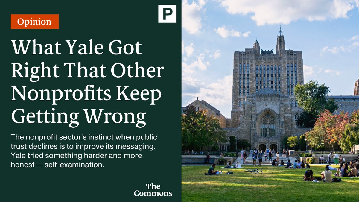 The Chronicle of Philanthropy tweet media