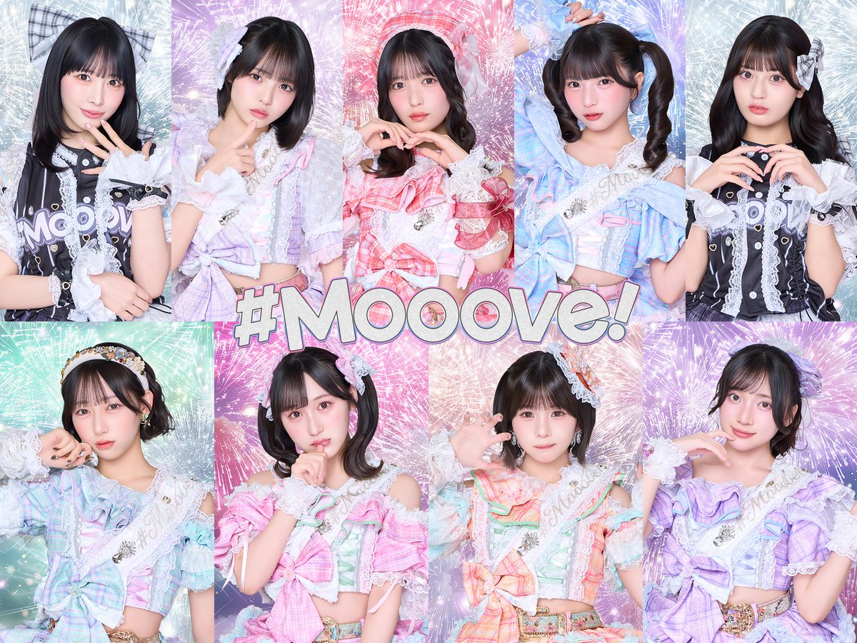 Ⓜ #Mooove!'s complete lineup with the new outfits!