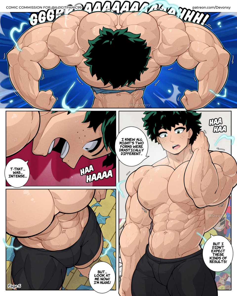 Devonxy2's tweet photo. One for All comic (Page 5 - 6 / 10)    

-c0mm by @Highmarshal96 https://t.co/oabZGYNaB1