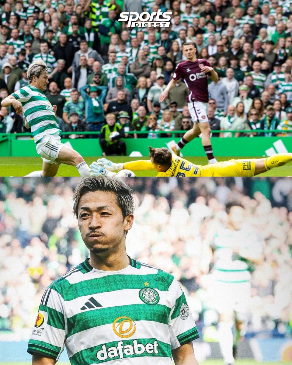 SportsDigestINT's tweet photo. Daizen Maeda gives Celtic the lead to secure them 56th Scottish Premiership title! 🫡🏴🏆🍀
The Bhoys are champions of Scotland for the fifth consecutive season.
#Champion5 #CelticFC #DaizenMaeda #ScottishPremiership #SPFL https://t.co/Bqz47SJ9t1