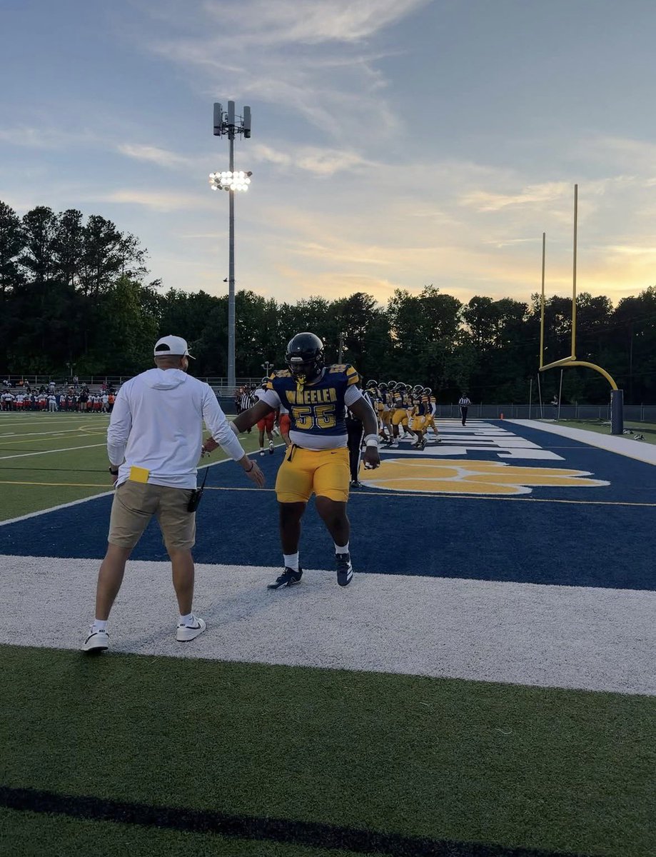 CoachBowdre's tweet photo. Big things ahead this year for this guy! Received his first of many offers to come last week. Here we go @prim3time_75 !! https://t.co/E07kYqjqhh