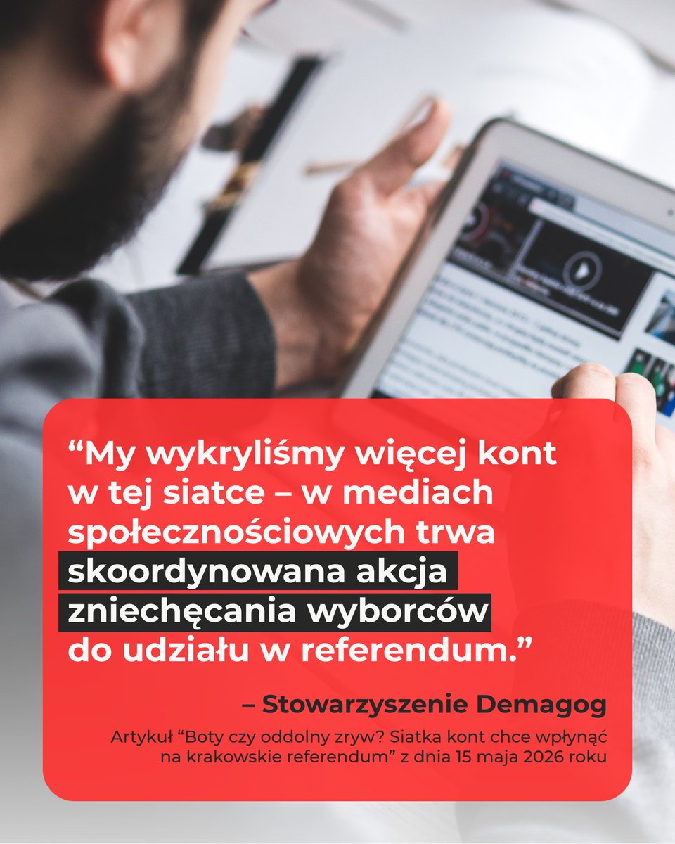 Łukasz Gibała tweet media