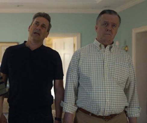 therealpbyo's tweet photo. Idk what makes me feel older… thinking Jon Hamm is the sexiest man alive or seeing Danny Noonan play his father on tv. #boomer https://t.co/79BjHvyeCq