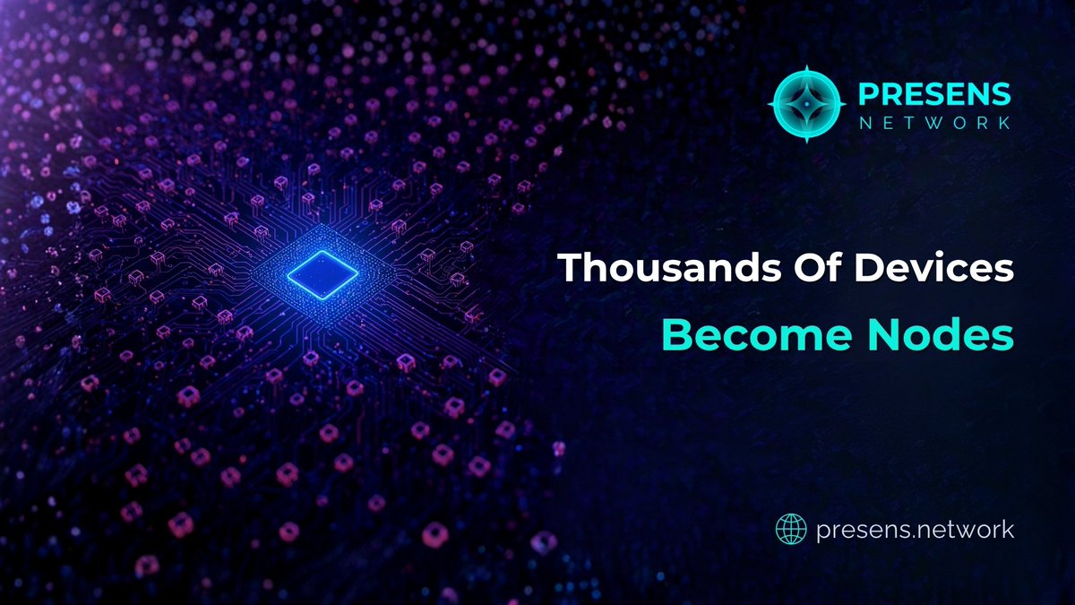 Presens Network tweet media