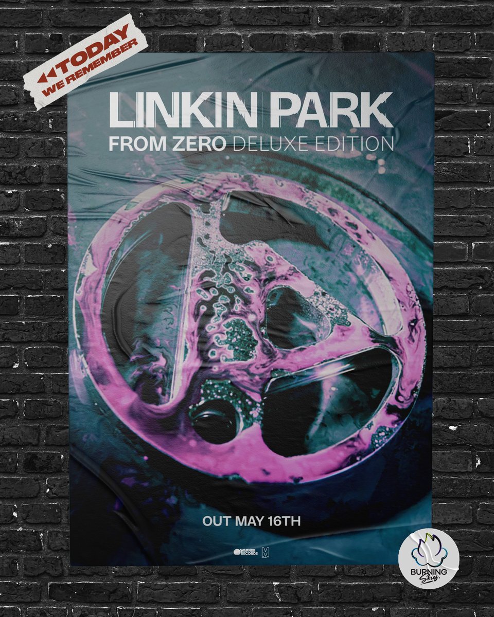 burningskies_lp's tweet photo. Today in 2025 the From Zero Deluxe edition was released. This edition includes 3 new songs: Up From The Bottom, new song recorded specially for this release; Unshatter and Let You Fade, from the album recording sessions. https://t.co/nTBJEeClpB