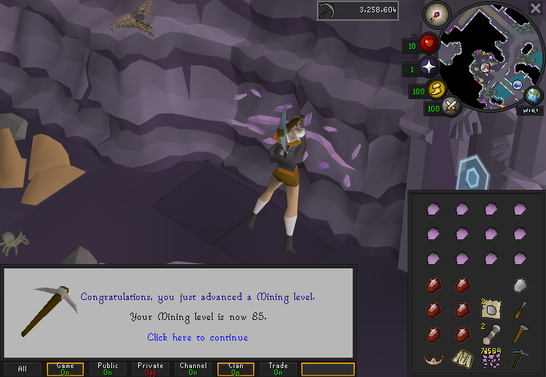 KRPosrs's tweet photo. 85 Mining on the F2P UIM https://t.co/jdbBOUkYTm