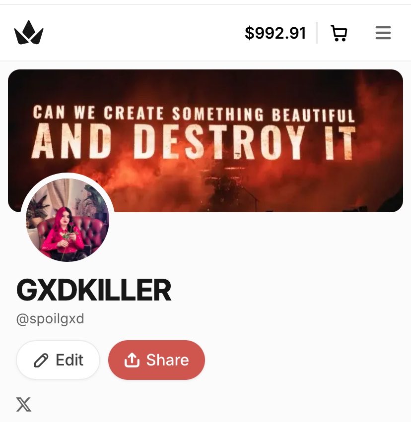 ˜”*°•.The God-Killer.•°*”˜ 🪦🥀 - Findom tweet media