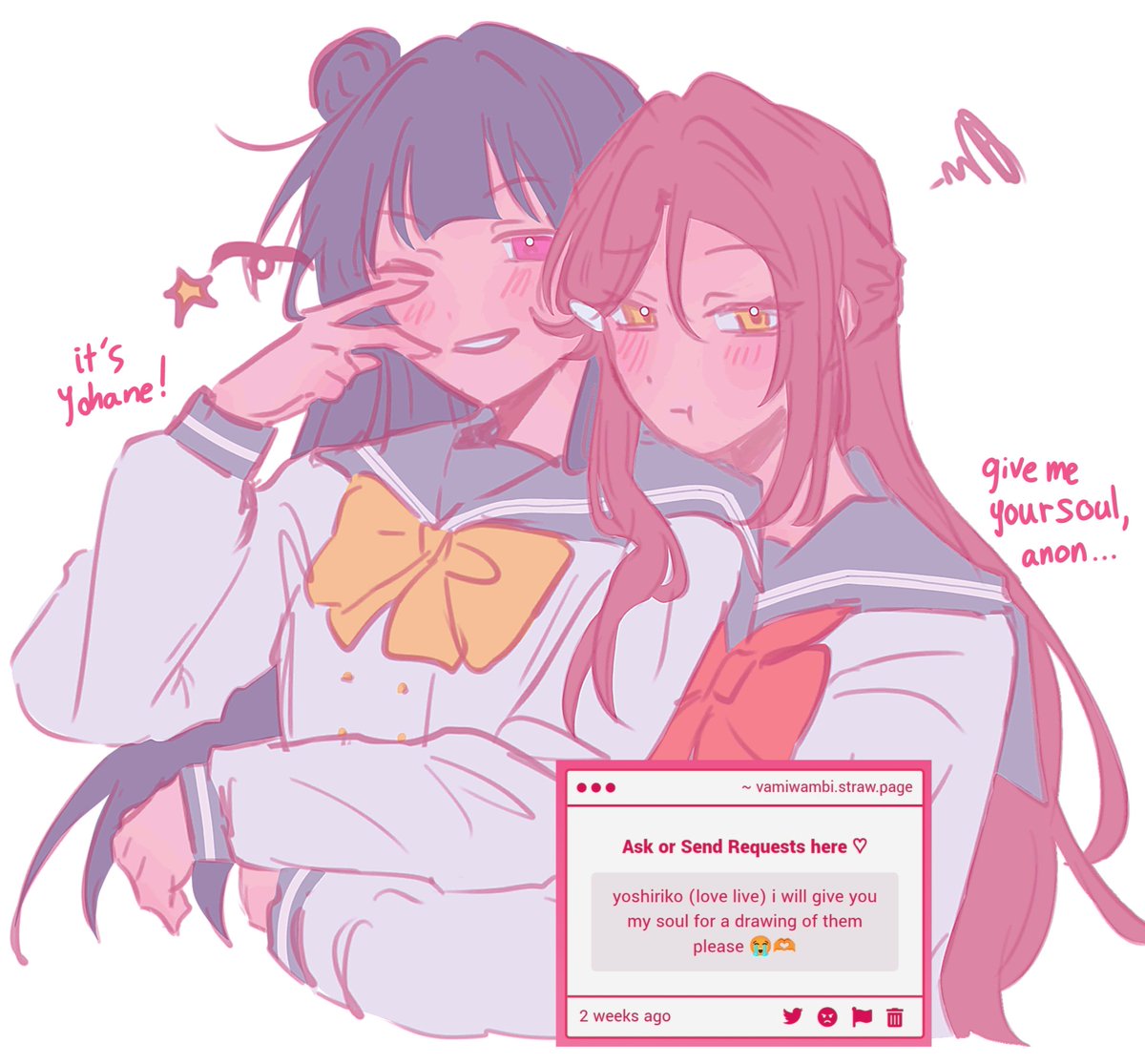 vivie .ᐟ comms open ♡ tweet media