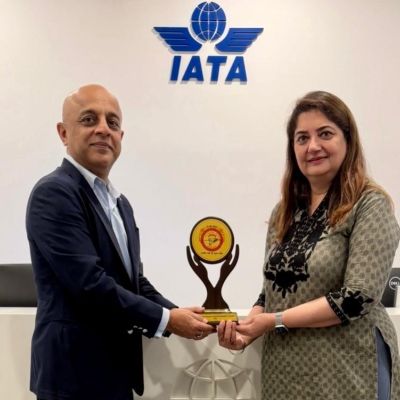 IWPA67's tweet photo. Congratulations to IATA Asia Pacific ,for being awarded the prestigious IWPA Women Empowerment Award 2026
IWPA ( International Women Professionals in Aviation and Aerospace ) President,  Dr Harpreet A De Singh,  presented the IWPA award to Mr Vinoop Goel , Regional Director, IATA https://t.co/3LdATjfyRG
