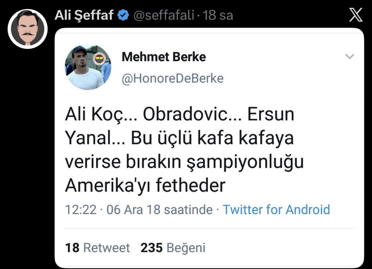 Honorede tweet media