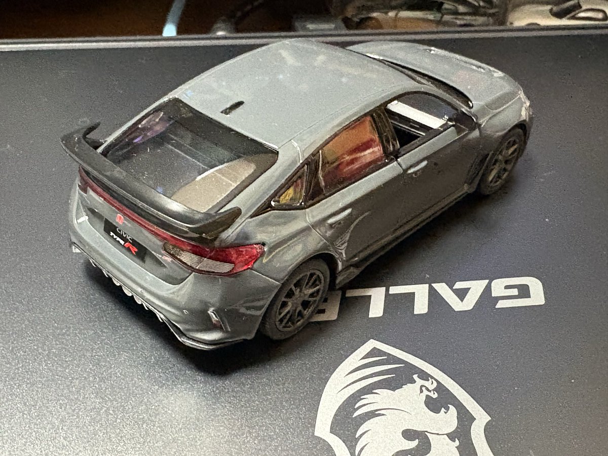 ミニカー KAZU トミカより大きい1/36のシビックタイプR