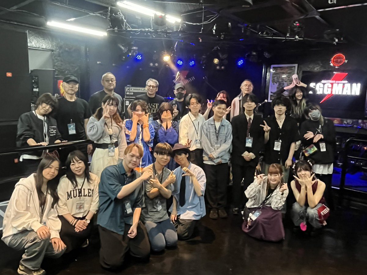chibisaracamper's tweet photo. EGG MAN vol.2無事終了しました！！
今回アウェーの中トリを任せてもらって正直少し自信を無くしそうになってたところをライブ終わりのお客さんからの言葉で全回復しました！！
遅くまで残ってくれたみなさん本当にありがとうございました！！
頑張って横浜帰るぞー！！ https://t.co/zgk6Gj82WF