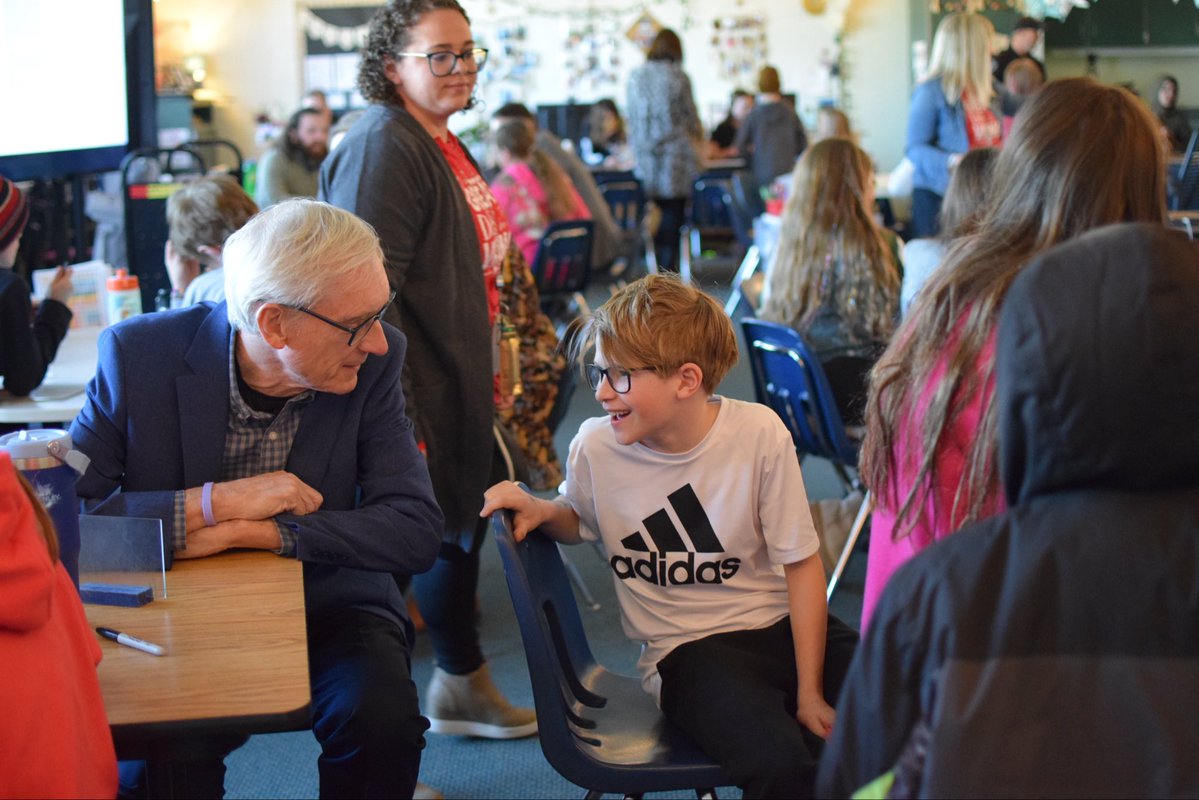 Governor Tony Evers tweet media