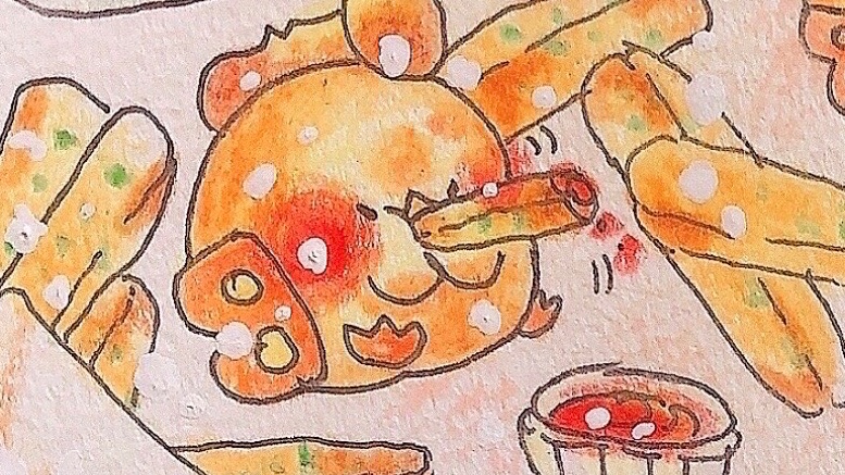 しらたま(きなこ風味) tweet media