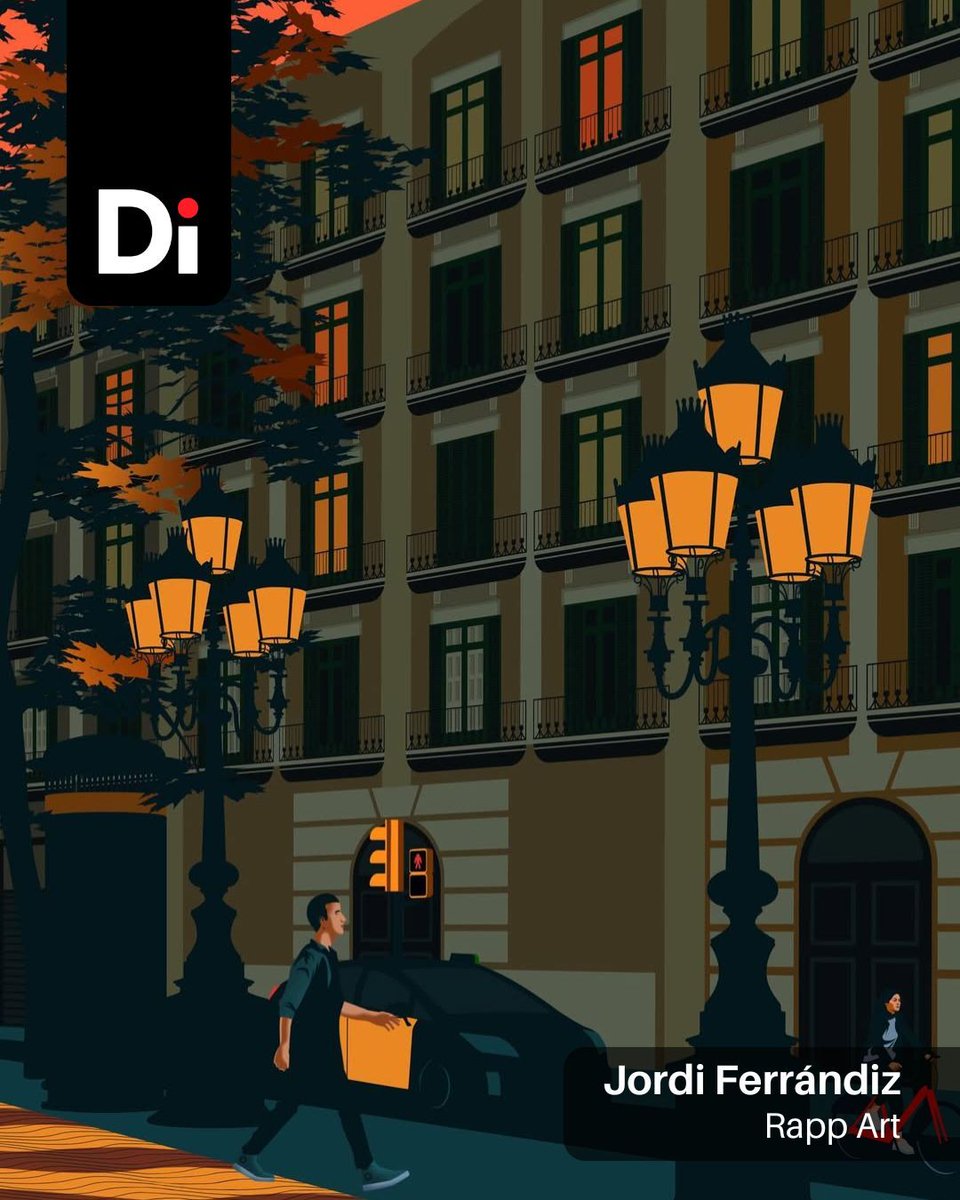DirIllustration's tweet photo. Color, movement, and the spirit of the city. 🌆 

Jordi Ferrándiz created this vibrant digital illustration as a color proposal for the La Rambla poster commissioned by Amics de la Rambla. Rich in atmosphere and rhythm, the piece captures the iconic energy of one of Barcelona’s most recognizable streets.

Jordi is represented by Rapp Art. Explore more of his portfolio on the Directory of Illustration: https://t.co/0fMgVibVVS 

#editorialillustration #digitalillustration #posterdesign #barcelona #larambla #visualstorytelling #illustrationartists #citylife #contemporaryillustration #artanddesign