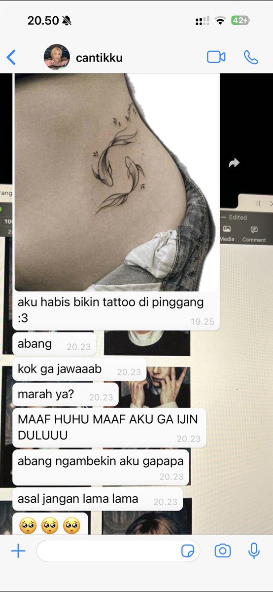 letterkidz's tweet photo. taeshan few tweets au

gimana reaksi ruel kalo naya bikin tattoo... https://t.co/jr0VpQfIC9
