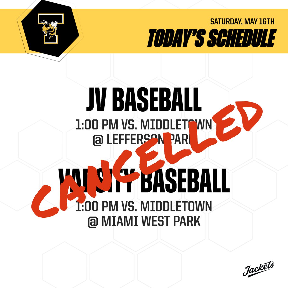 Taylor Yellowjackets Athletics tweet media