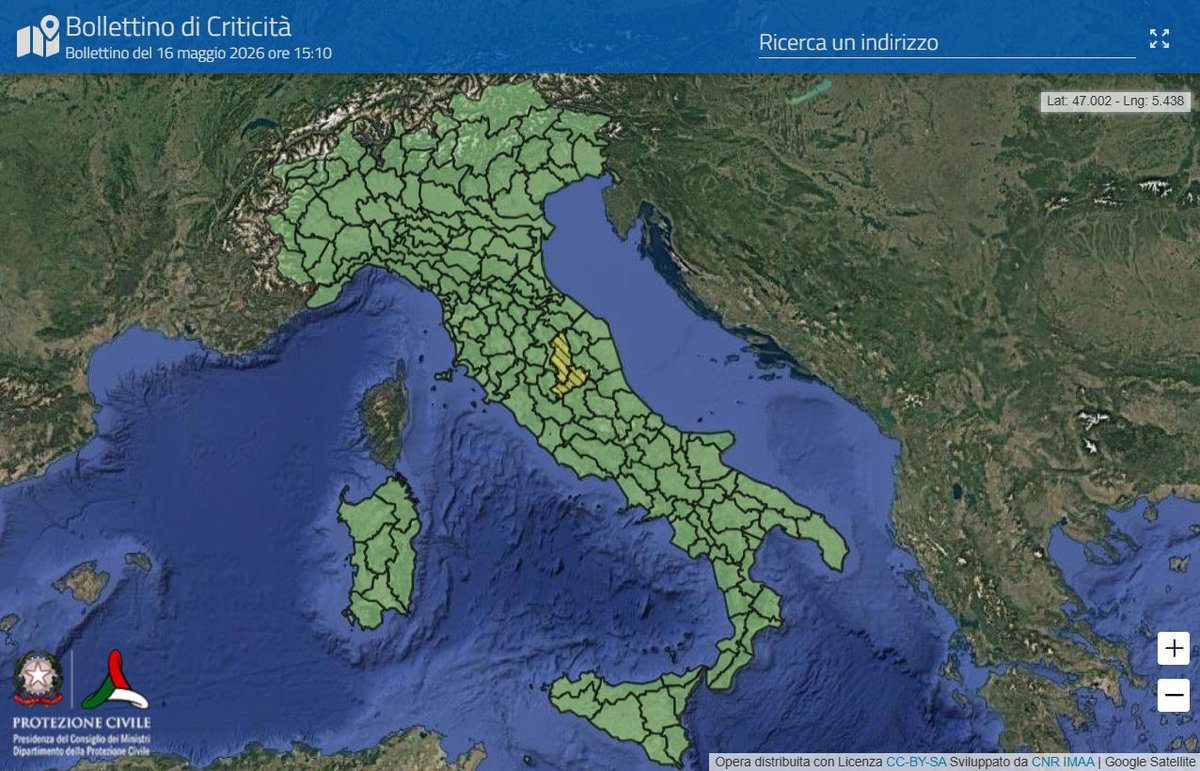 Dipartimento Protezione Civile tweet media