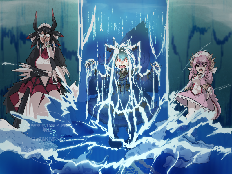 強謙でつながった方向けに
ネタイラストや4コマとか描いてます(再掲)
#OCGファンアート 