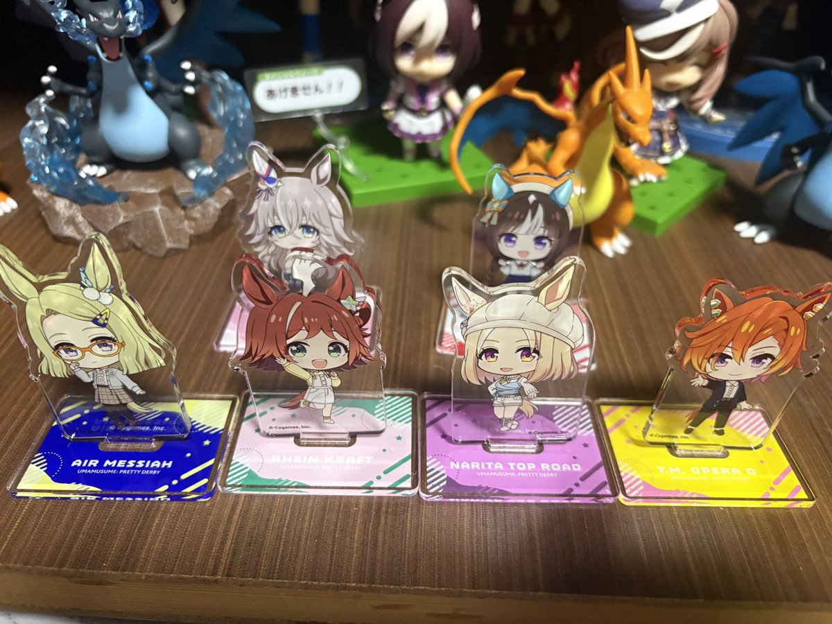 現地ららぽーとの私服アクスタ成果！！ クラフトだけ台座しかでない