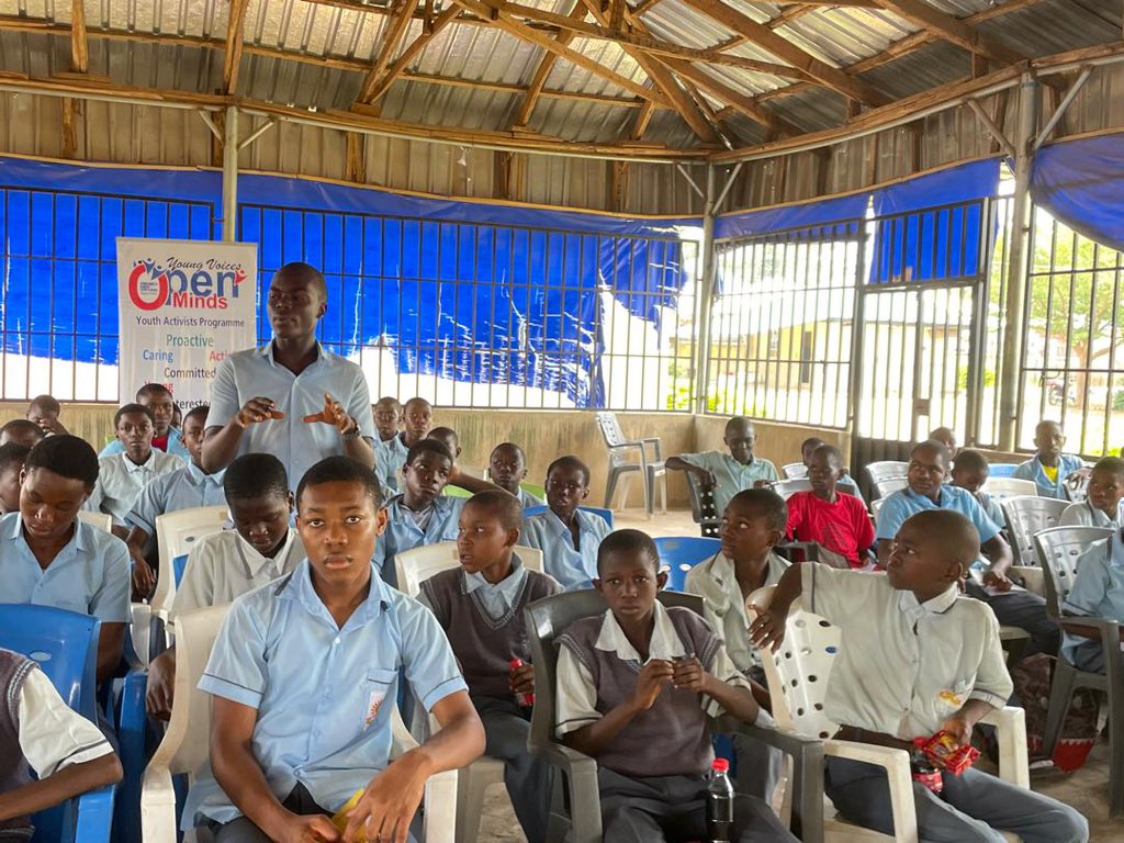 FES_OMYV's tweet photo. The OMYV Network commemorated the 2026  International Day of the Boy Child with 70 in-school boys in response to the growing behavioral and societal concerns about the boy child.
We experienced such insightful interactions with the boys. 
#boychildday #boyslivesmatter https://t.co/pjKCme3qZx