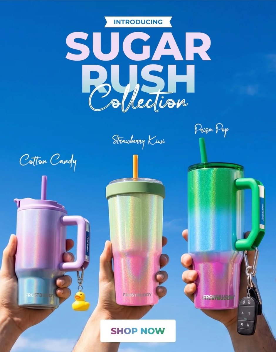 ToCansOfWhoopas's tweet photo. 🚨 Get Yours Now! 🚨
"Cotton Candy" "Prism Pop" "Strawberry Kiwi"
Please Follow*Like*Share*Comment
https://t.co/yJIuVpmW1p
#frostbuddy https://t.co/fxNdHWiNMx