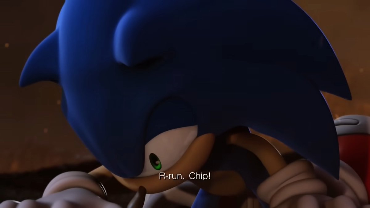RetroRobo4's tweet photo. @Alex_Hedgefox2 Sonic is allowed to experience fear and doubt. He simply does not succumb to them. They do not prevent him from living his life. Even in Unleashed, he becomes scared and doubtful of his own odds, but he does not remain in that state. Plus, it help that the situation changed. https://t.co/qkdbKpamwt