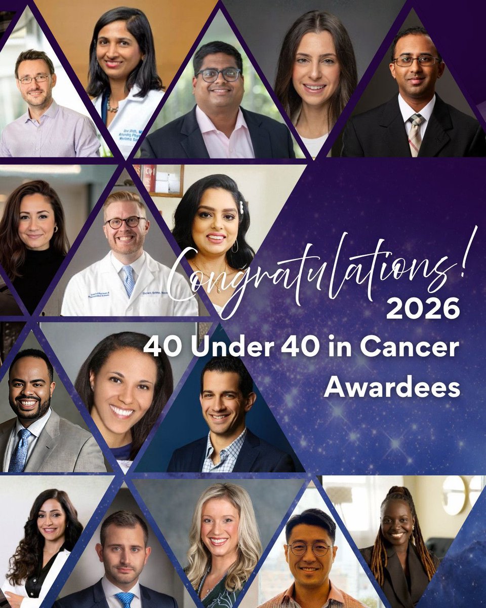 dominicandoc2's tweet photo. 2,800 nominations 🤯! One shared mission: improving the lives of patients with cancer. 🎗️🩺🧬

Grateful to be selected for the 2026 #40Under40inCancer class alongside an incredible group of rising leaders in #oncology. Thank you to my nominators, mentors, collaborators, friends, and family for their support along the way. 🙏🏾

Most importantly, thank you to the patients and families who inspire this work every day. ❤️

👏🏽: @avbcancercare @CancerCare @ExelixisInc @ncoda @SpringWorksTx @SAASwim @BeOneMedicines @bmsnews 

@WinnAwards @UNC_Lineberger @LC_Initiative_ @UNCHemeOnc @UNC_SOM @UmJmhIMRes @cwrumstp @CWRUSOM @Florez_Lab @ASCO #ASCO26