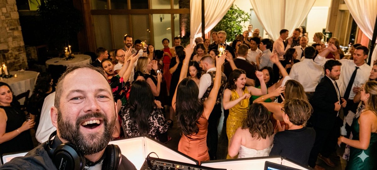 prodjs's tweet photo. Packed dance floor = mission accomplished 🎶🔥

Wedding energy at Court in the Square was unreal 🙌

#dkerickson #prodjseattle #prodjsound https://t.co/bJe3gjwFMr