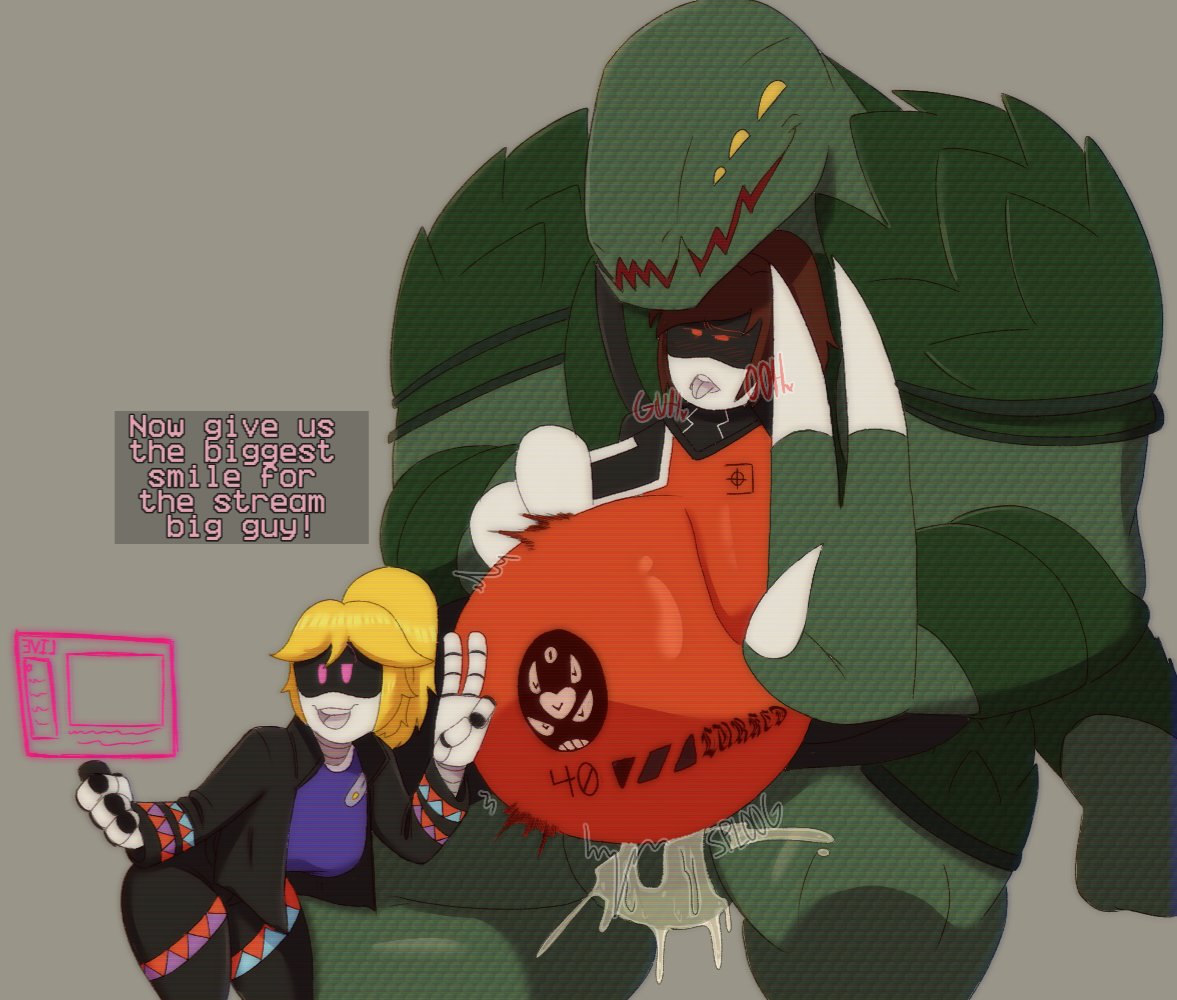 Abrahamslapper's tweet photo. Lizzy seems to be enjoying her new home within the empire including Alice. Look how happy they both are :]
----
Lurker species created by @Khadhunter7 https://t.co/aoxXUyOlMX