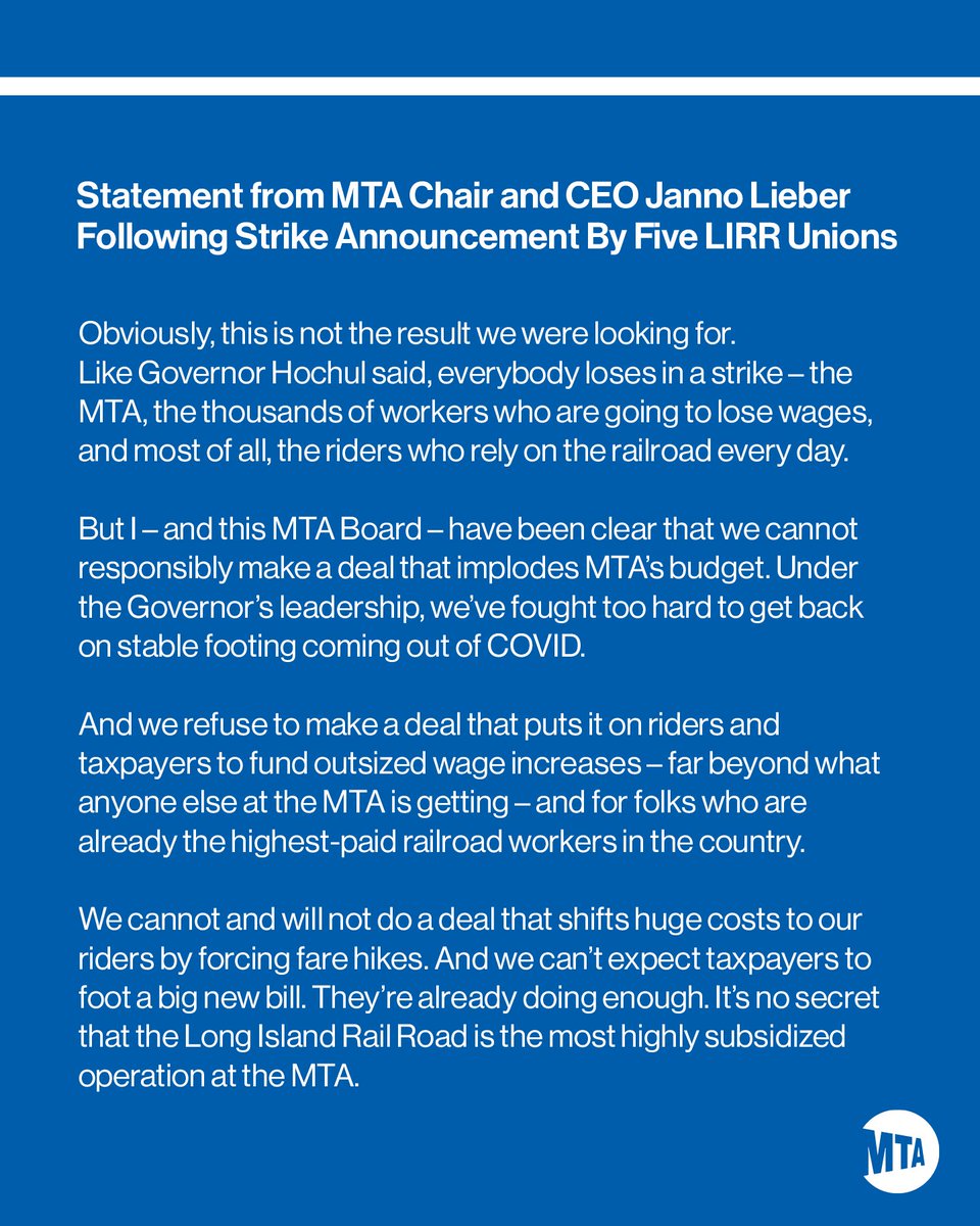 MTA News tweet media