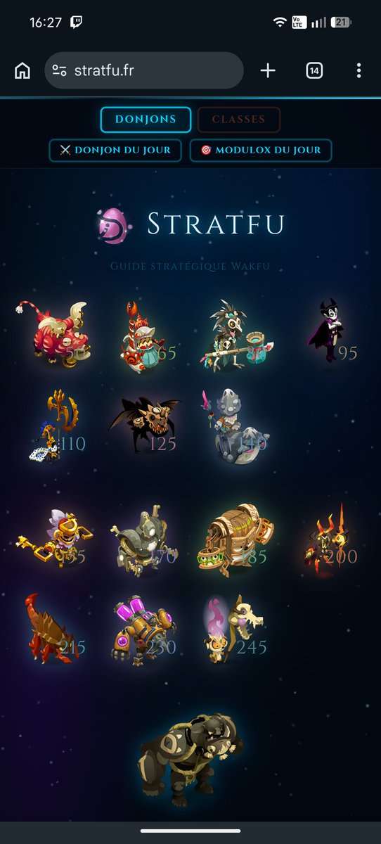 IttleDeew's tweet photo. Oui c'est encore moi pour #Stratfu ! Juste pour vous dire que même si vous avez besoin de vos stratégie de donjon #wakfu sur mobile, et bien le site est entièrement responsive 👀 (deux ou trois coquilles sont peu être encore là, si vous en voyez n'hésitez pas !) https://t.co/12a94y90Vz
