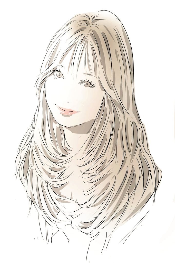 Merbolmark's tweet photo. 髪の毛練習🎨

#イラスト
#デジタルイラスト
#ロング苦手 https://t.co/eALQjSOMDm